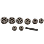 Redcat Racing Ascent Fusion Steel Transfer Case Top Shaft & Underdrive Gear Set