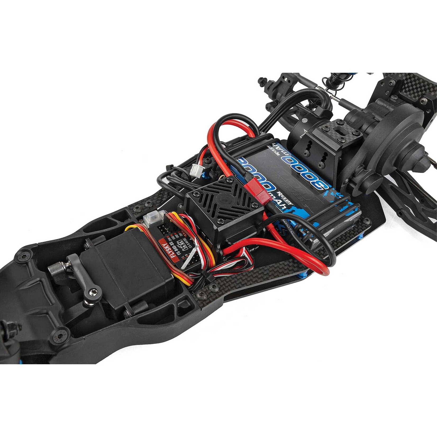 Team Associated 1/10 SR10M 2WD Dirt Oval RTR, Blue