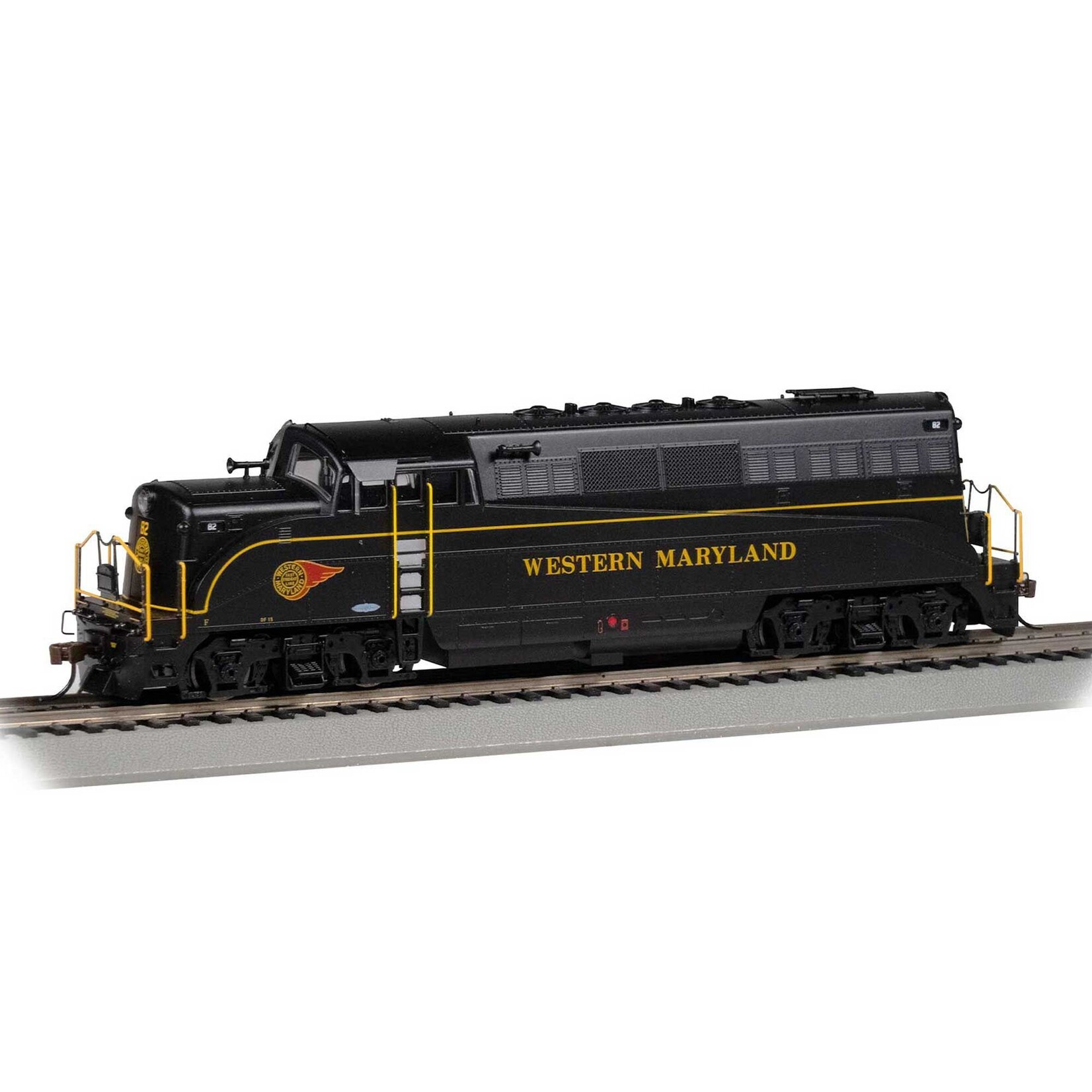 Bachmann HO EMD BL2 Locomotive w/ DCC - Western Maryland® #82