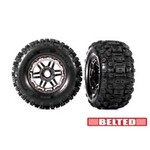 Traxxas Belted Sledgehammer® All-Terrain tires, dual profile