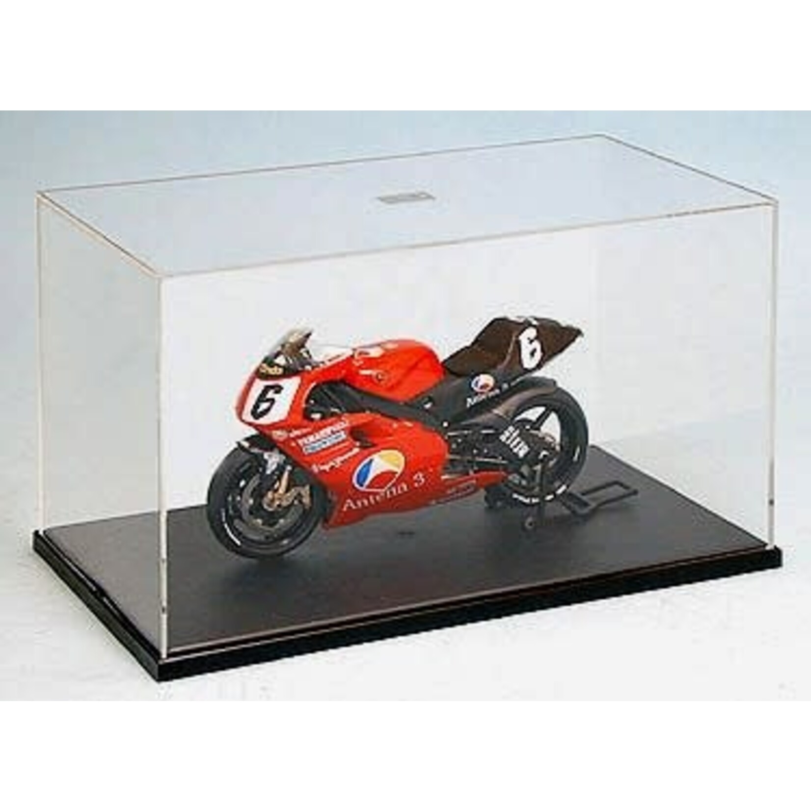 Tamiya 1/12 Motorcycle Showcase w/Black Base (9.45 x 5.12 x 5.5)