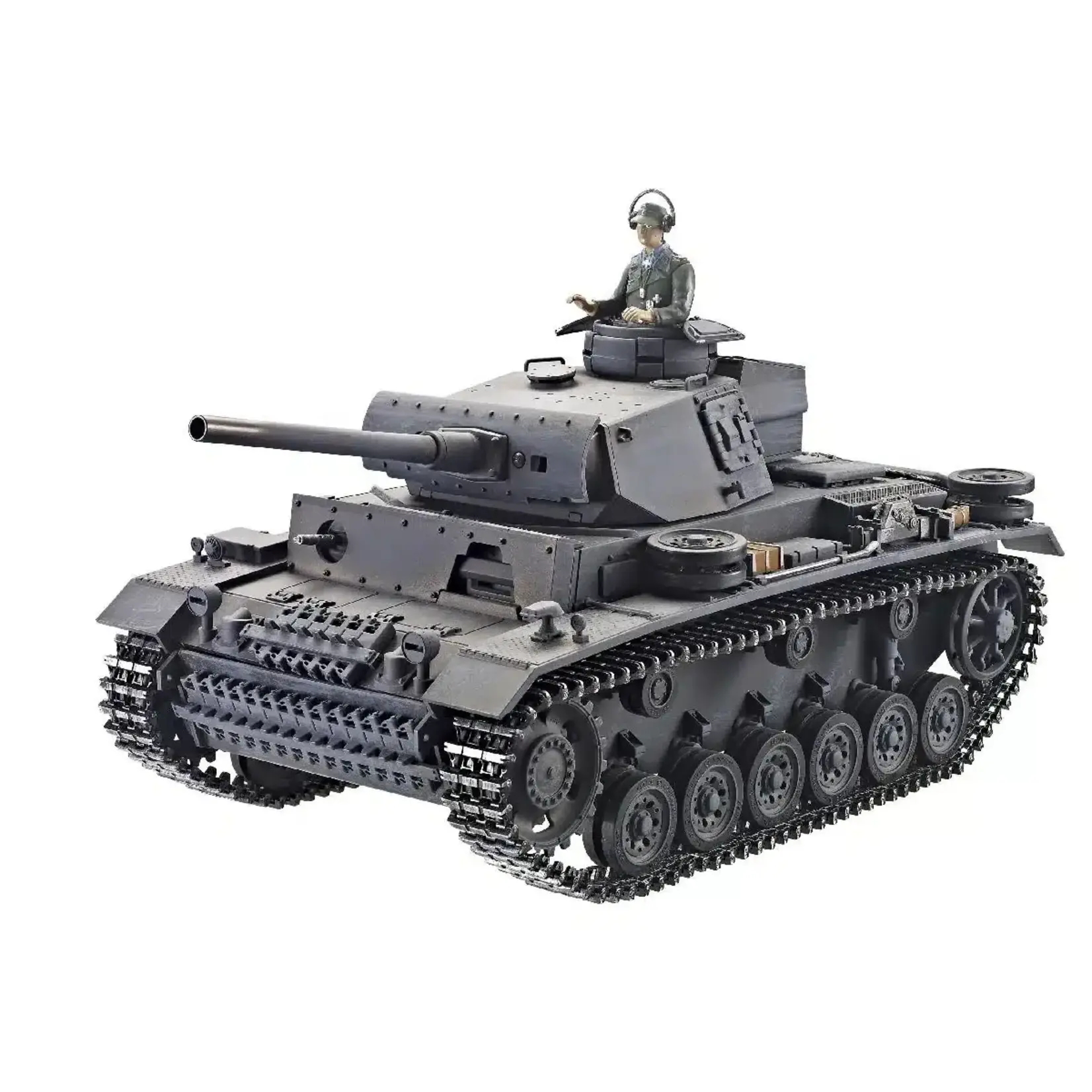 Panzer III (Metal Edition) Airsoft 2.4GHz RTR RC Tank 1/16th Scale