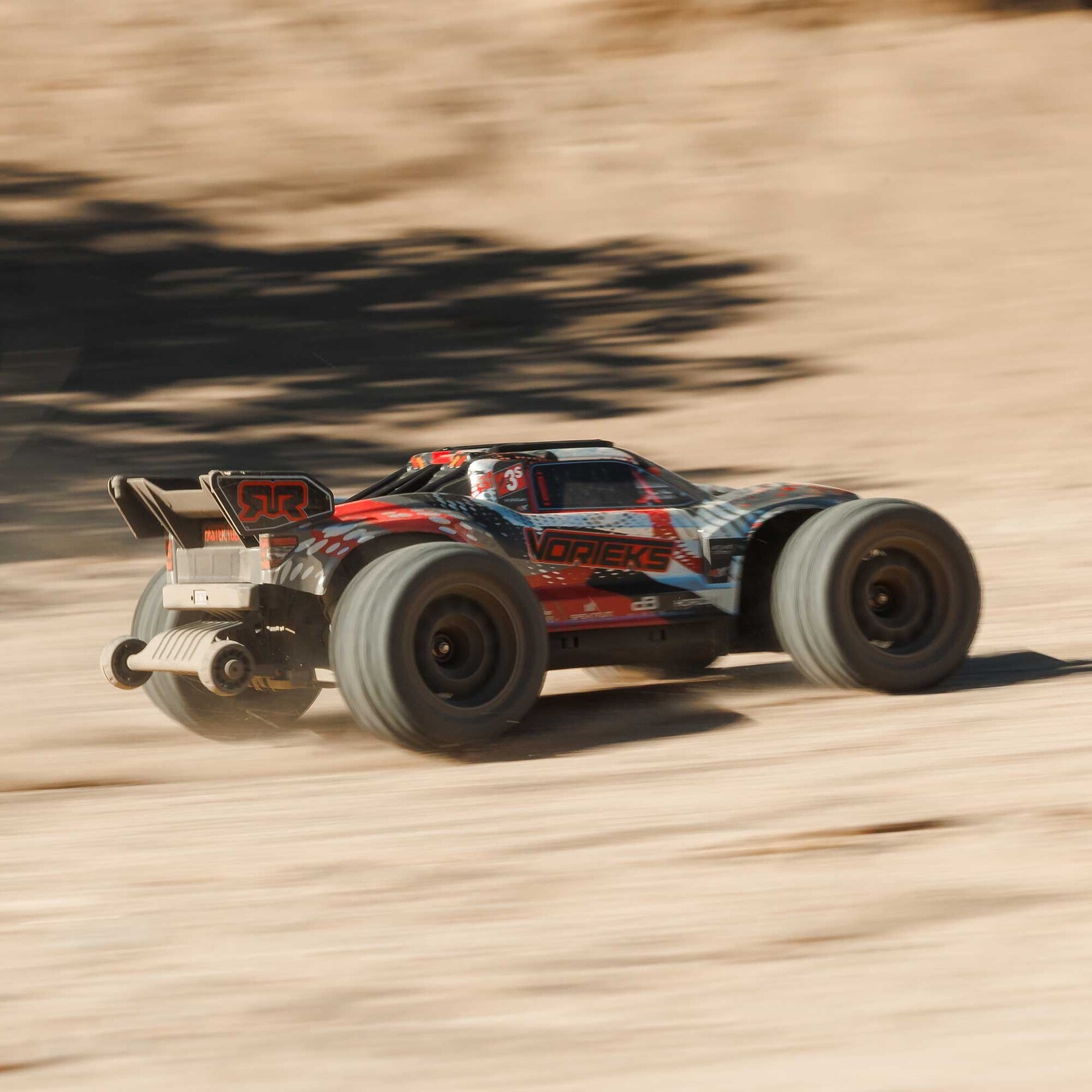 Arrma 1/10 Vorteks 4X4 223S Blx Brushless Stadium Truck Red