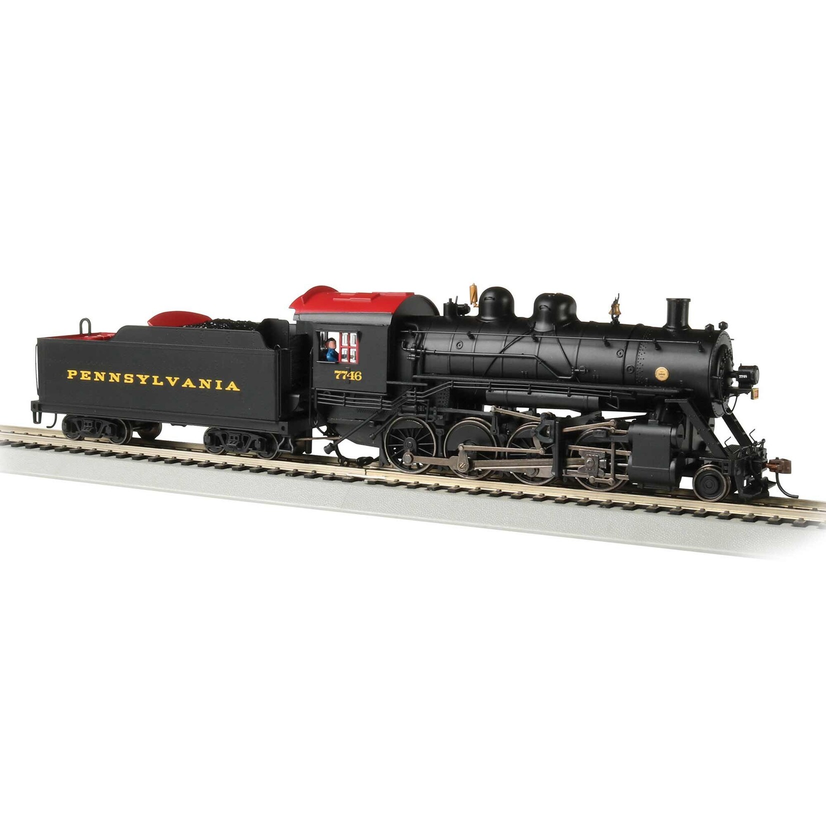 Bachmann HO2-8-0 CONSOLIDATION STEAM LOCO PENNSYLVANIA #7746