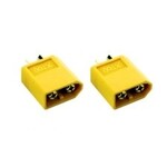 Common Sense RC Lectron Pro XT60 Connectors - 2-Pack - Male