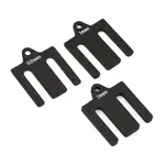 Team Associated RC10B7 Factory Team Carbon Fiber Front Bulkhead Shims (3) (0.5/1.0/2.0mm)