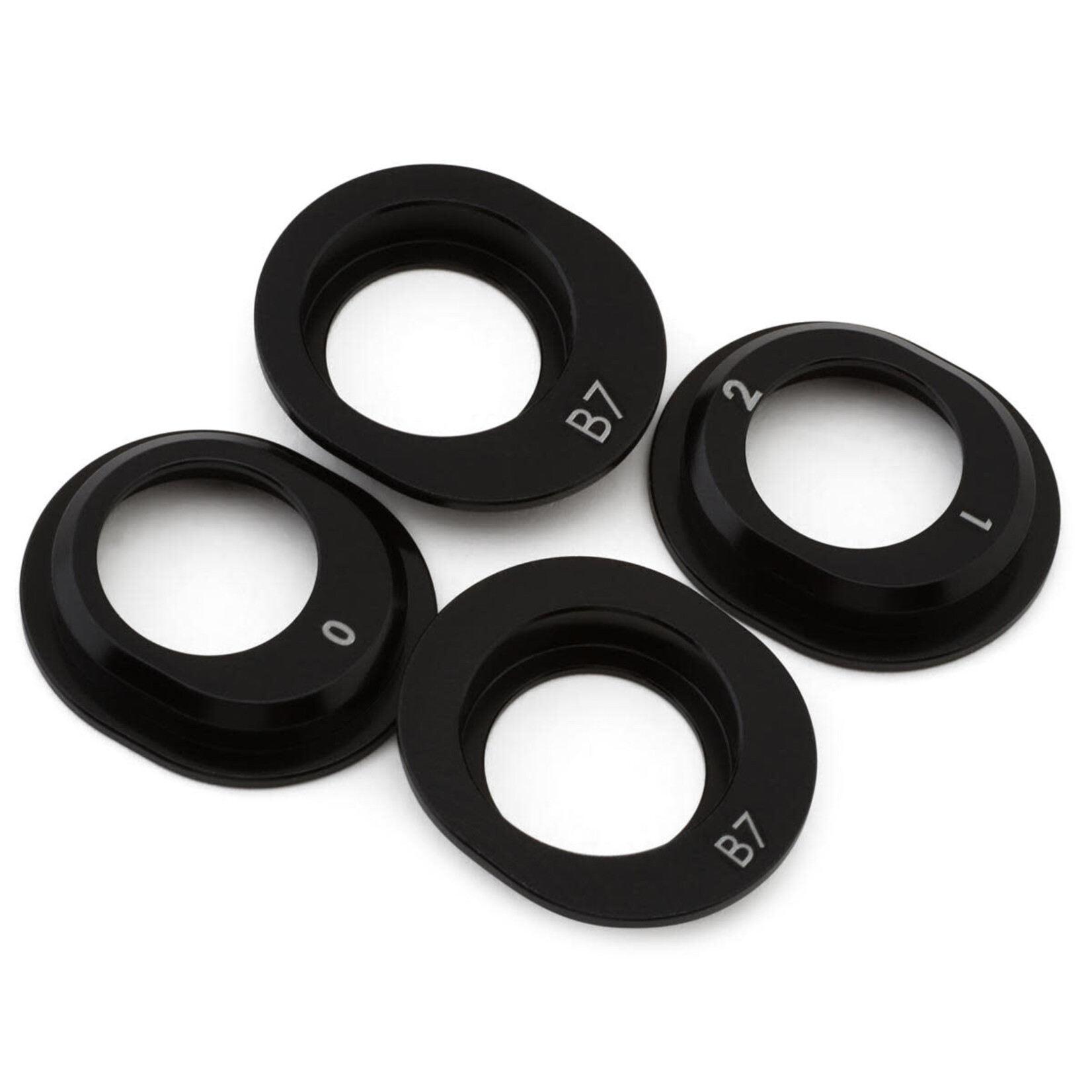 Team Associated RC10B7 Factory Team Aluminum Differential Height Inserts (4)