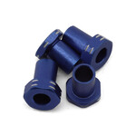 JConcepts RC10B7 Aluminum Caster Hat Bushings (Blue) (4) (1 & 2mm)