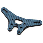 JConcepts RC10B7 Carbon Fiber Rear Shock Tower (Blue)