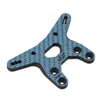 JConcepts RC10B7 Carbon Fiber Front Shock Tower (Blue) (-2mm)
