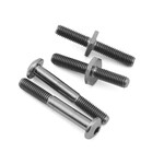 B7 Titanium Lower Shock Mount Set