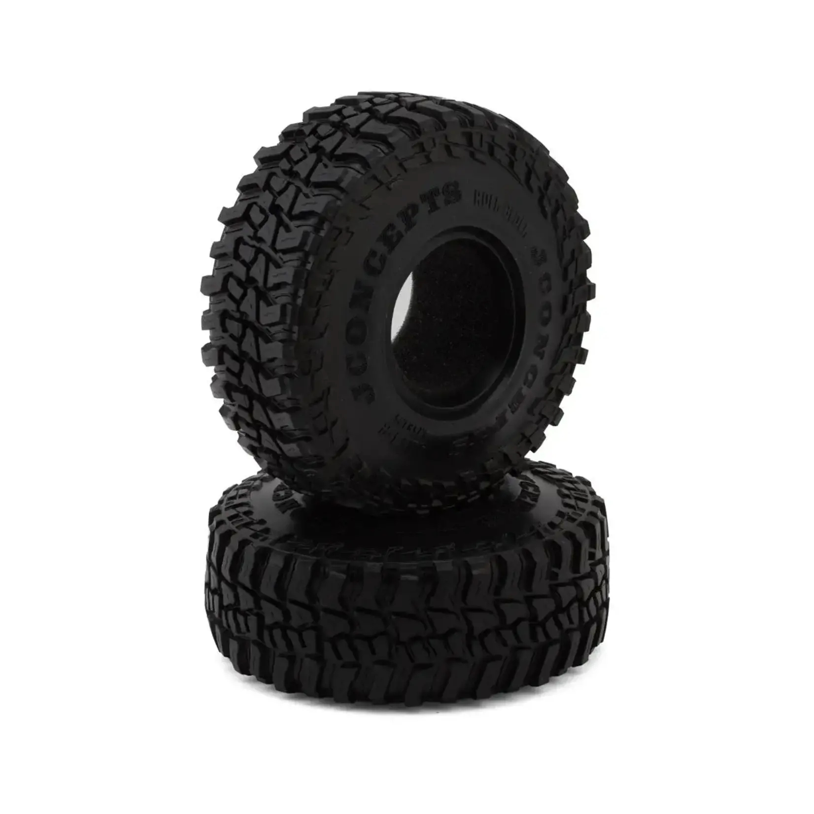 JConcepts Rock Block 1.9" 1/10 Rock Crawler Tires (2) (4.75" - Class 2) (Green)