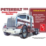 AMT 1/25 Peterbilt 359 Cross Country Hauler Tractor Cab