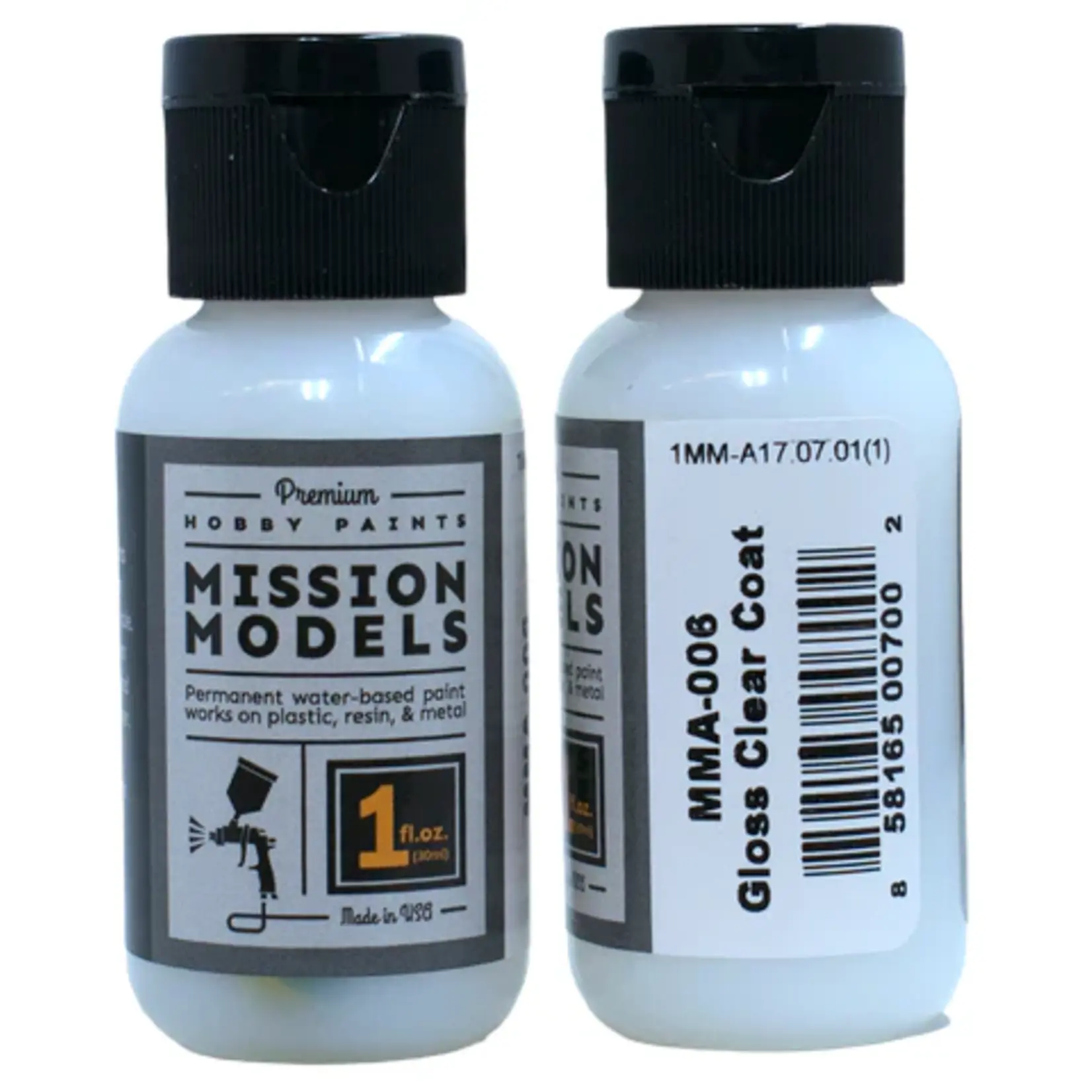 Mission Models Mission Models Gloss Clear Coat 1oz