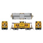Rapido Trains Inc HO NE-style Steel Caboose: Chessie System: #1835