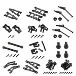 FuriTek Arrma™ Granite/Typhon Grom Ultimate Aluminum Upgrade Combo (Black)