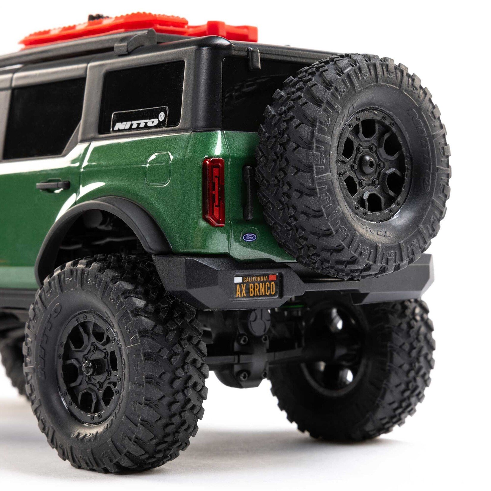 Axial 1/24 SCX24 Ford Bronco 4X4 RTR Brushed Rock Crawler (Battery & Charger Included), Green