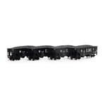 HO 34' 2-Bay Rib Side Hopper with Load, EJ&E #1 (4)