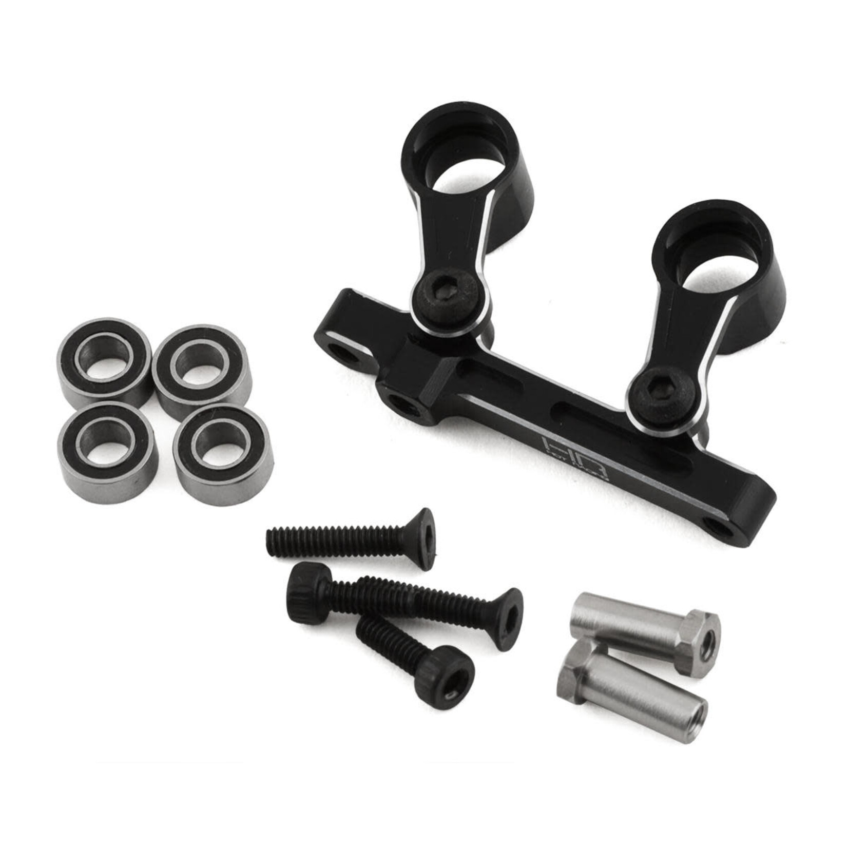 Hot Racing (HR) Losi Mini-T 2.0/Mini-B Aluminum Steering Bellcrank (Black)