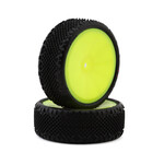 JConcepts Pin Swag LP Wide 2.2" Pre-Mnt 2WD Front Buggy  (Pink) (Yell) (2) w/12mm Hex