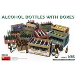 MiniArt 1/35 Alcohol Bottles w/Wooden Crate Boxes