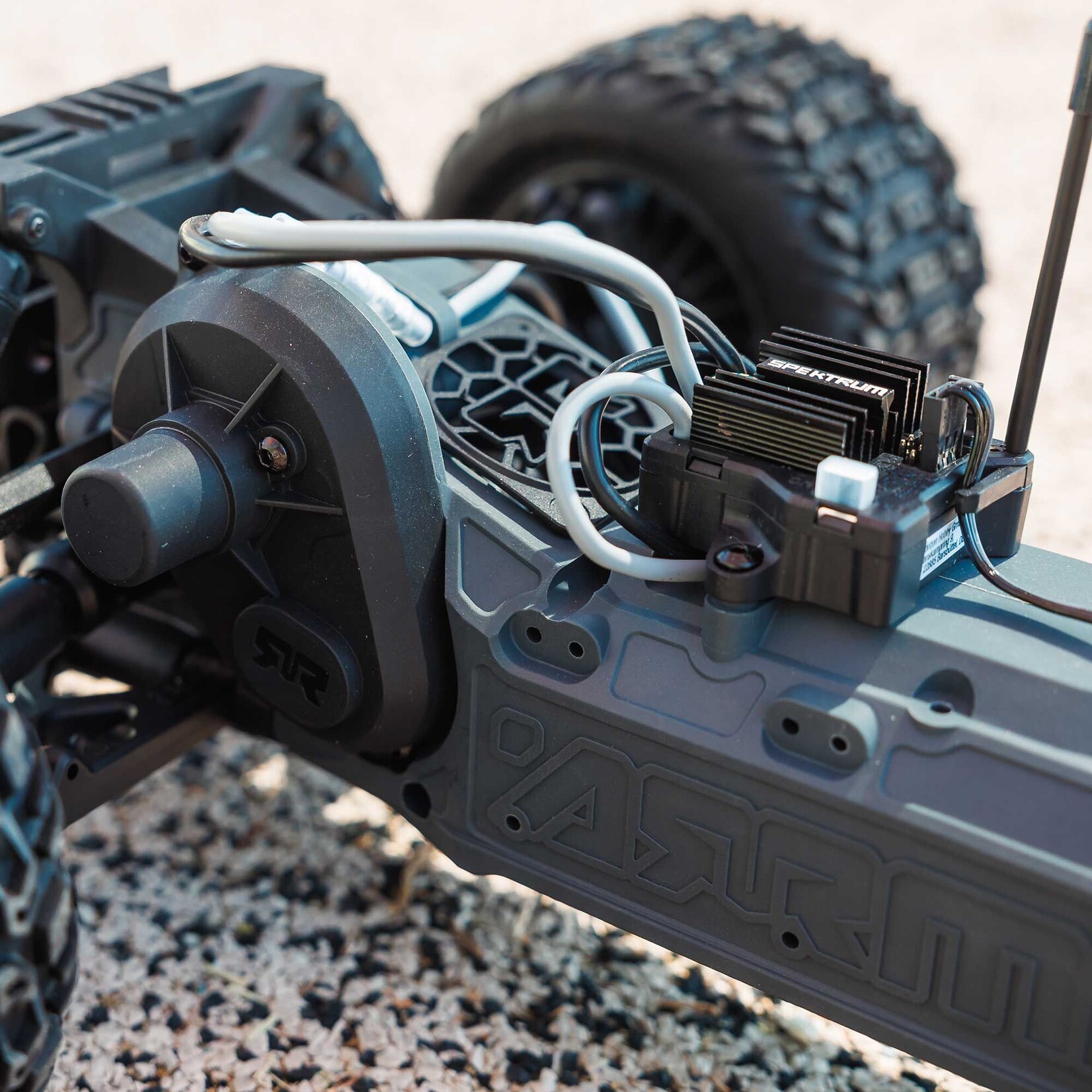 Arrma 1/10 VORTEKS 2WD RTR Brushed Stadium Truck, Blue