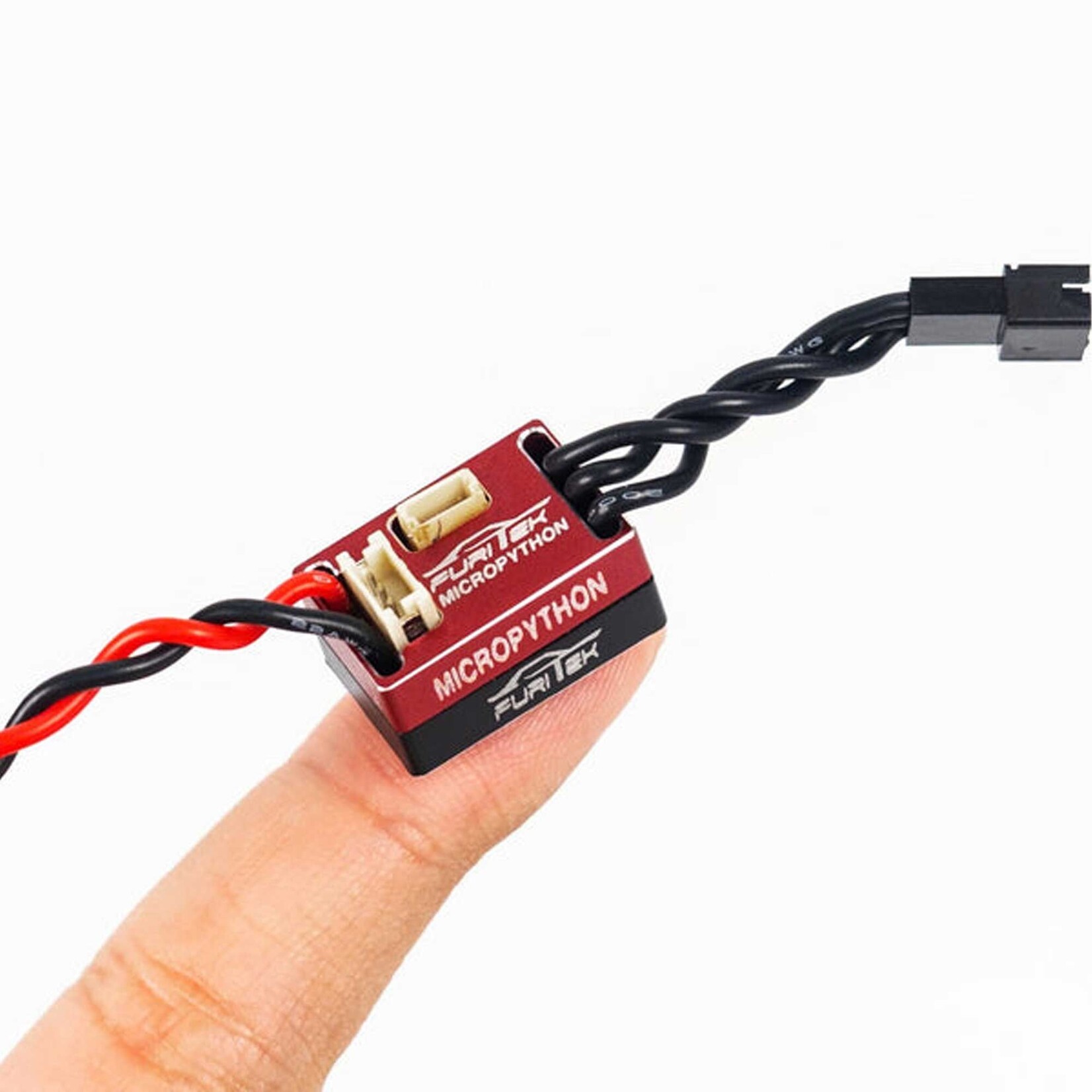 FuriTek MicroSilk Power Combo: Micro Python Brushless ESC & Mini Komodo V2 2500KV Motor, 1/24 Axial SCX24 Vehicles
