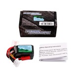 Gens Ace 11.1V 200mAh 3S 30C Adventure LiPo Battery: JST