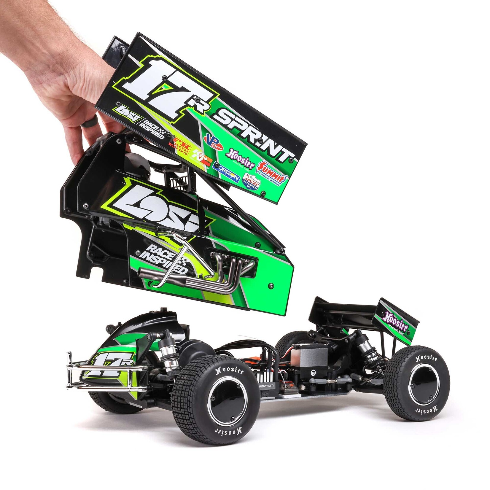 Losi 1/10 22S Sprint 2WD RTR, Green