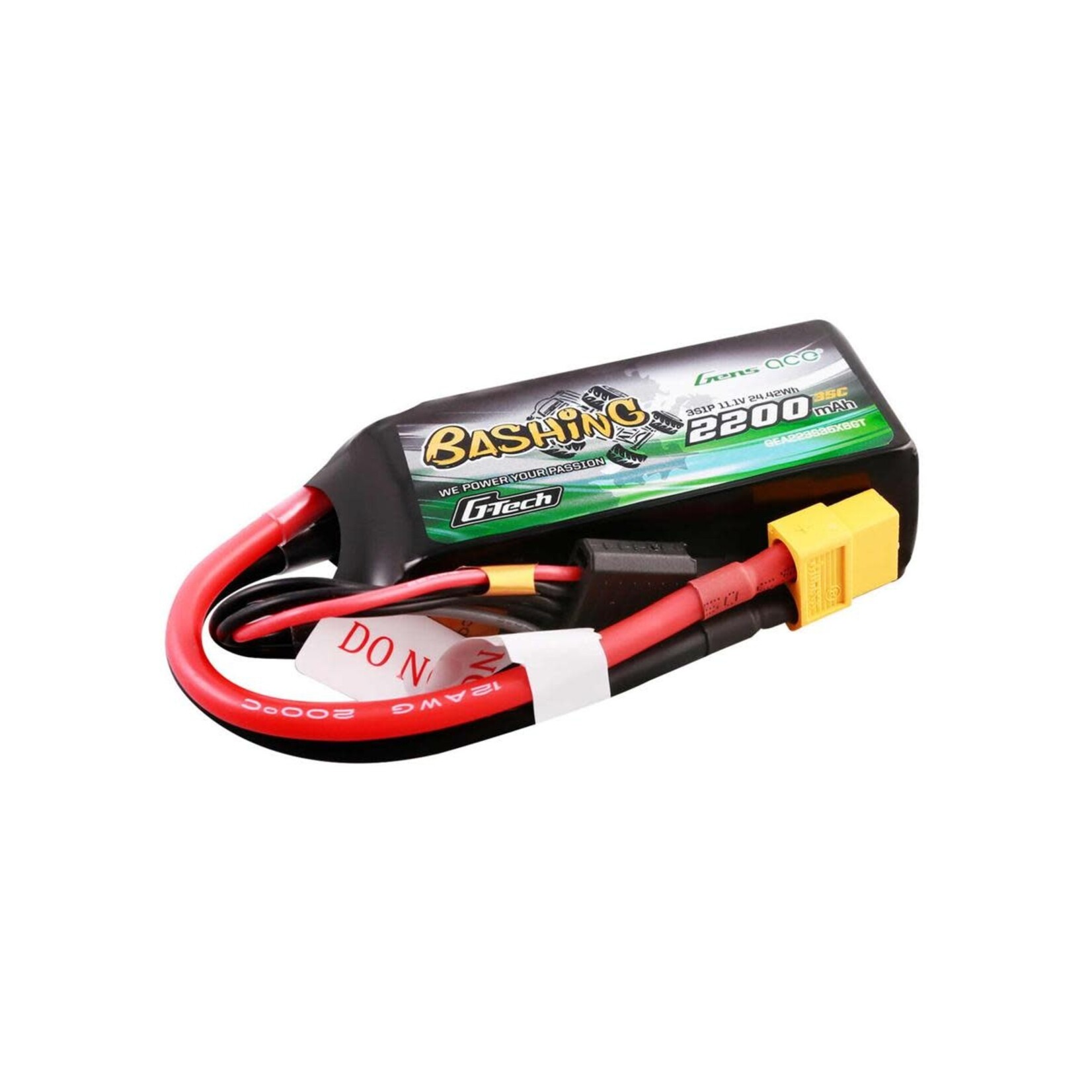 Gens Ace G-Tech Smart 3S Lipo Battery 35C (11.1V/2200mAh) w/XT60
