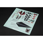 Arrma 1/8 Clear Body with Decals: TYPHON 4X4