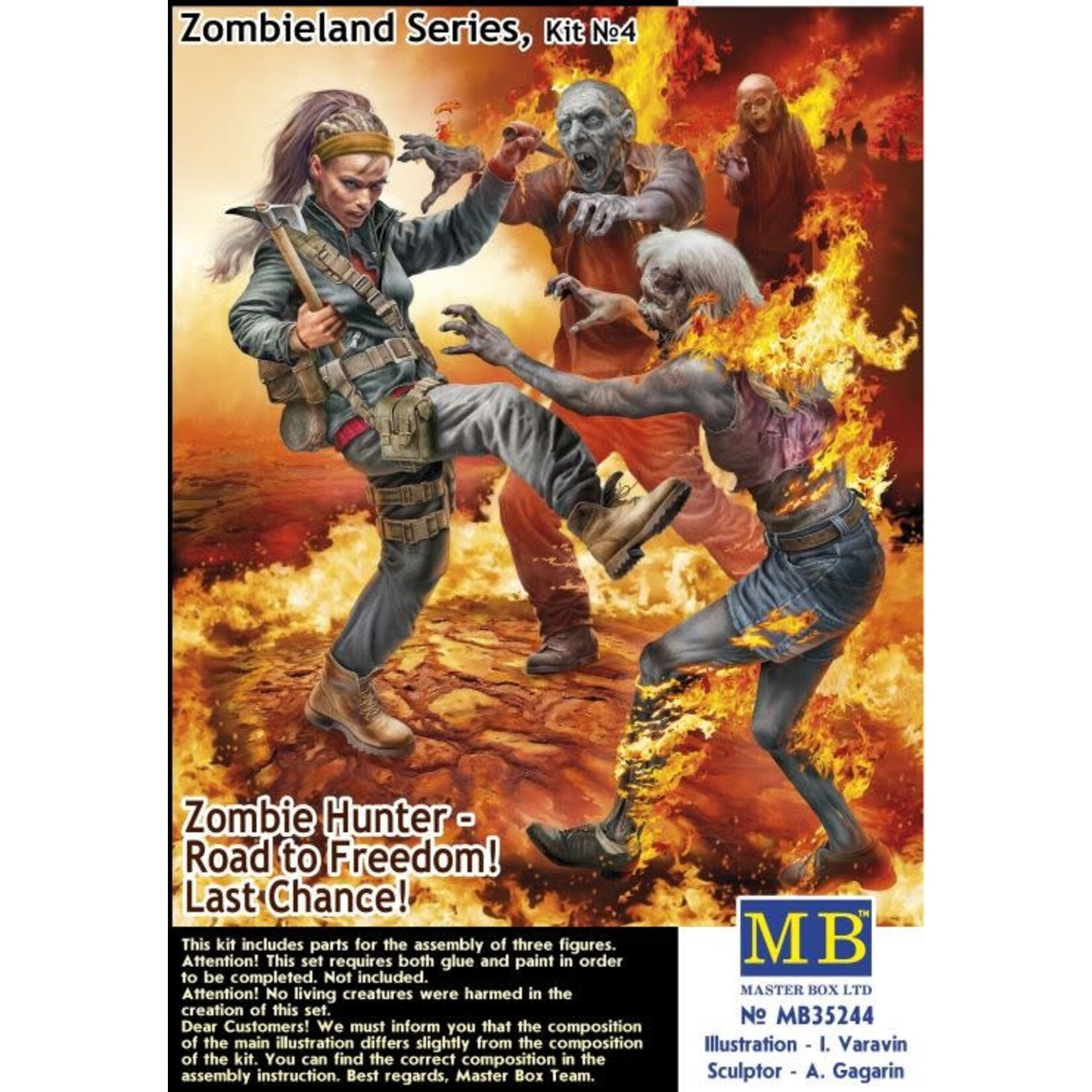 1/35 Zombieland: Zombie Hunter Road to Freedom