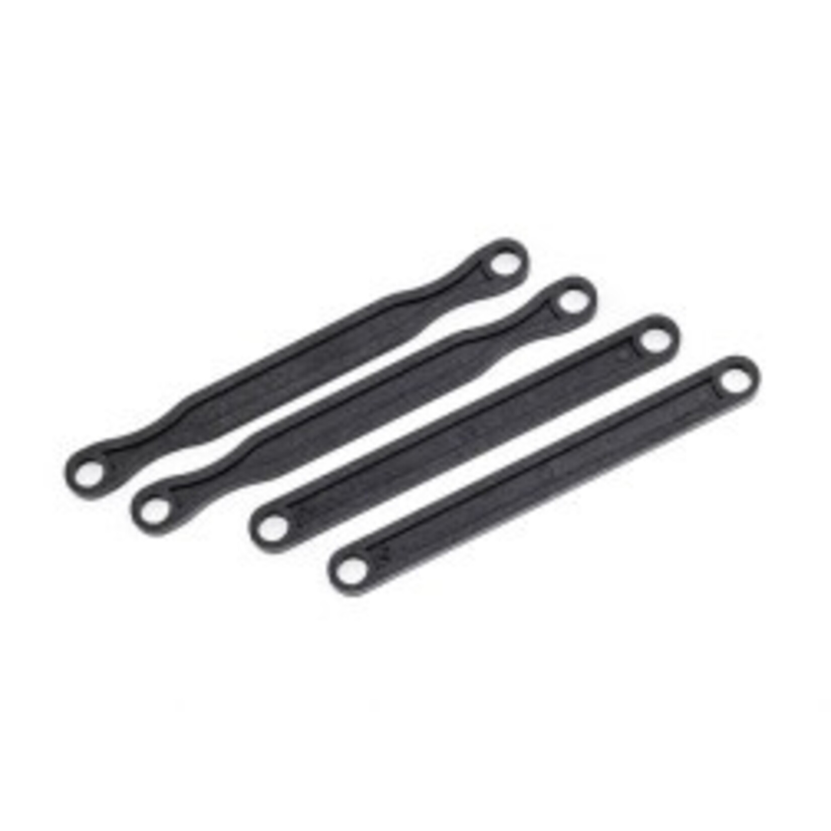 Traxxas Camber link set (plastic/ non-adjustable) (front &rear) (black)