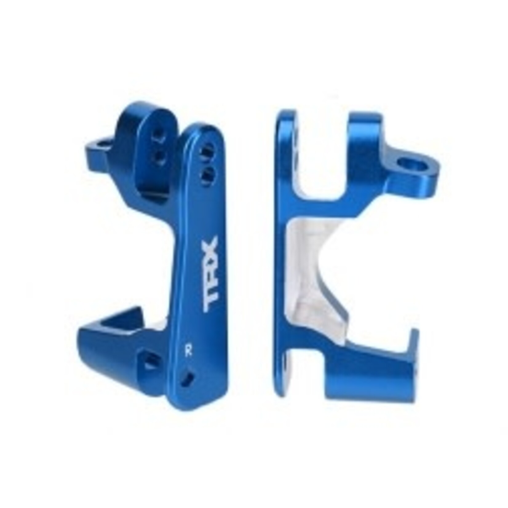 Traxxas Caster blocks (c-hubs), 6061-T6 aluminum (blue-anodized), l&r