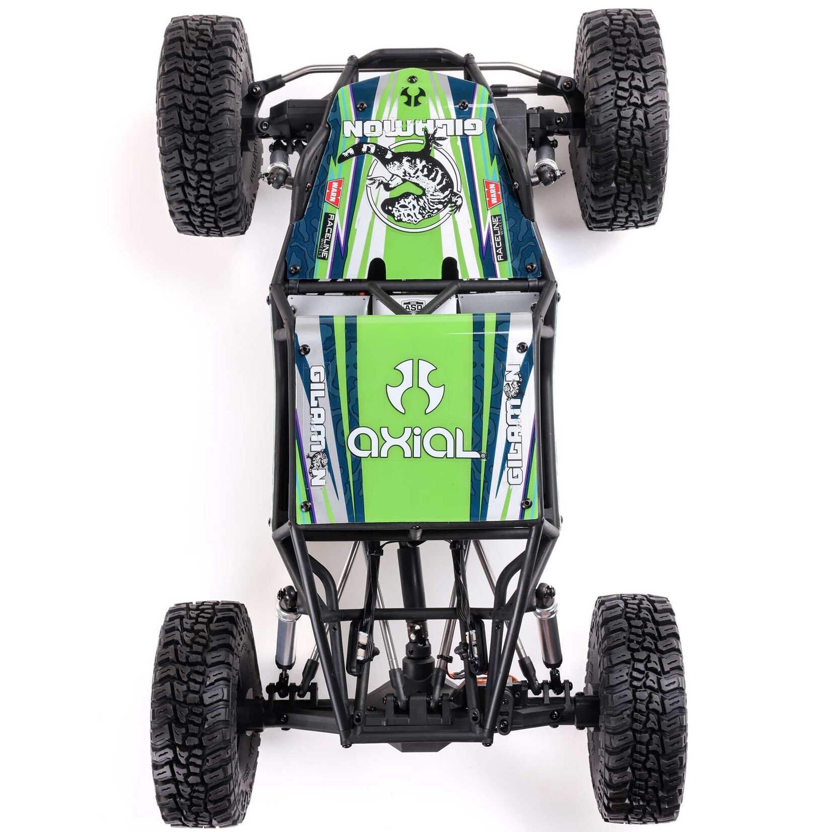 Axial 1/8 AXP8 Gilamon 2.2 4X4 RTR Brushed Trail Buggy, Green