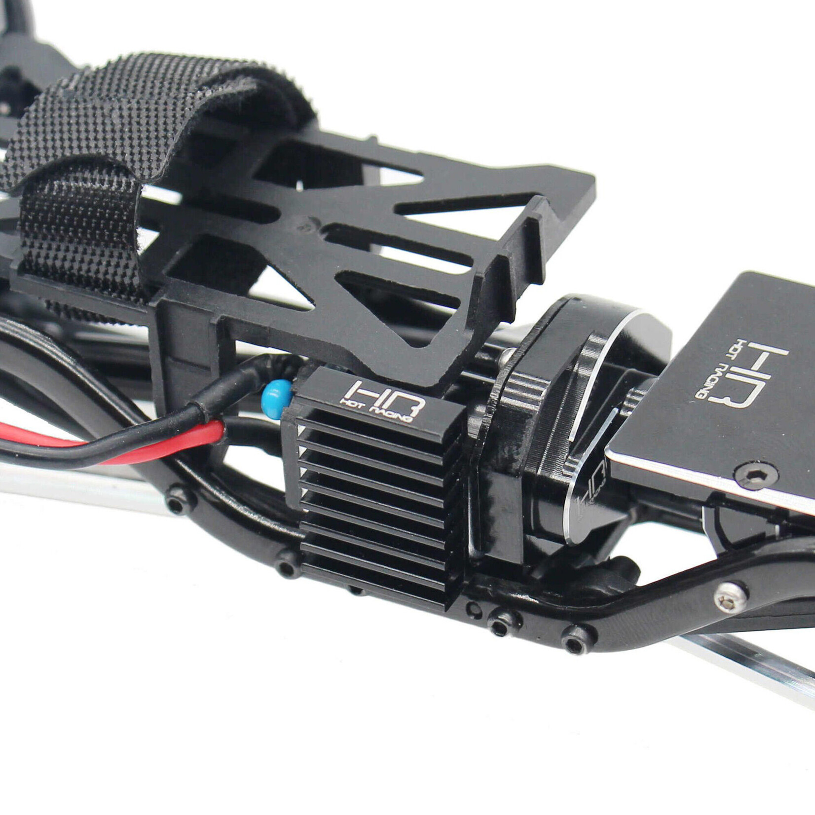 Hot Racing (HR) 9-Fin 030 Motor Heatsink, Black: SCX24