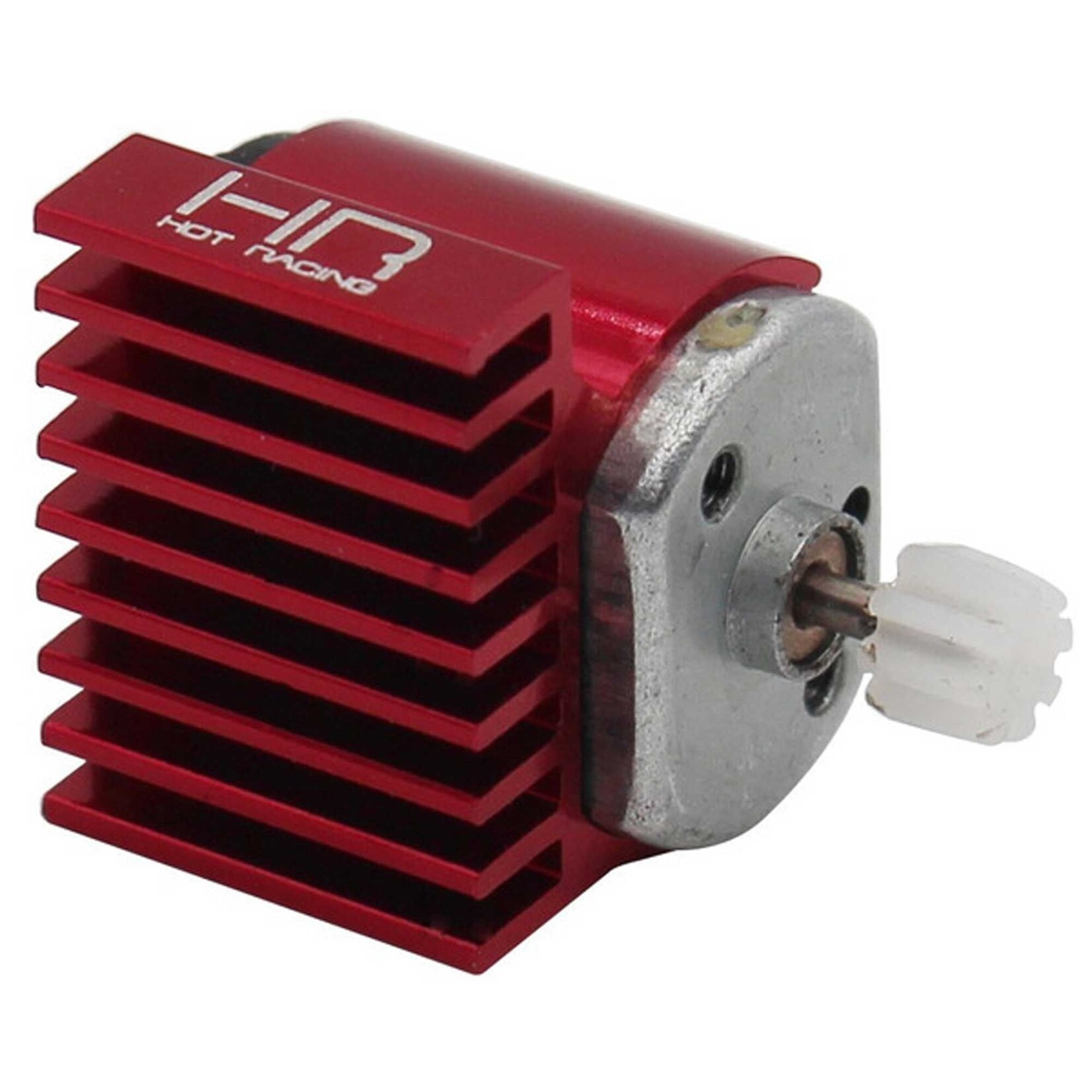 Hot Racing (HR) 9-Fin 030 Motor Heatsink, Red: SCX24