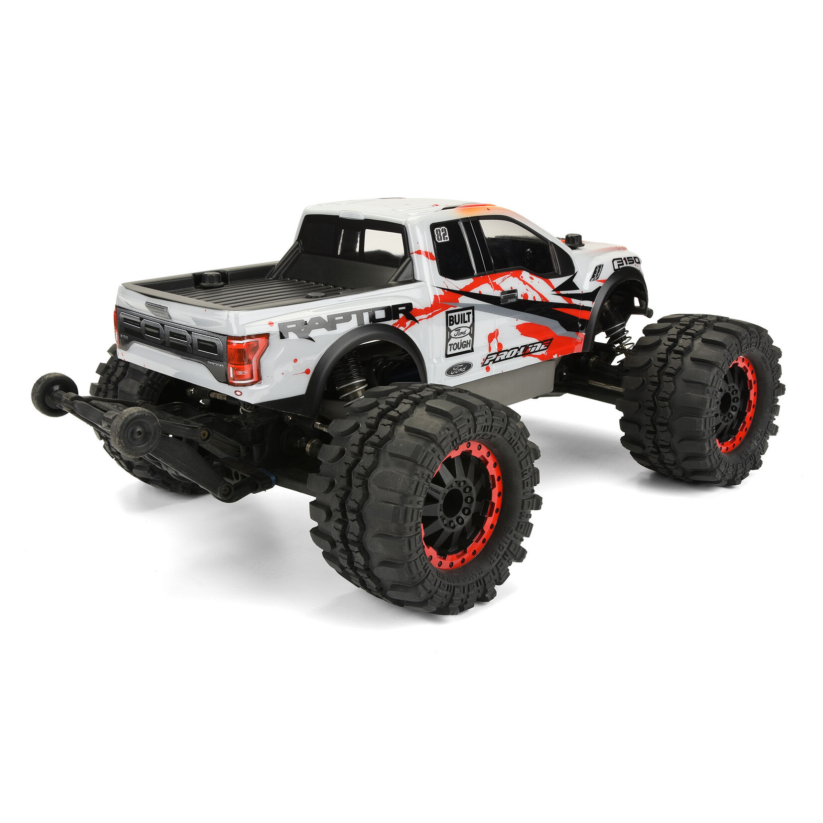 Pro-Line 1/10 2017 Ford F-150 Raptor Clear Body: Stampede