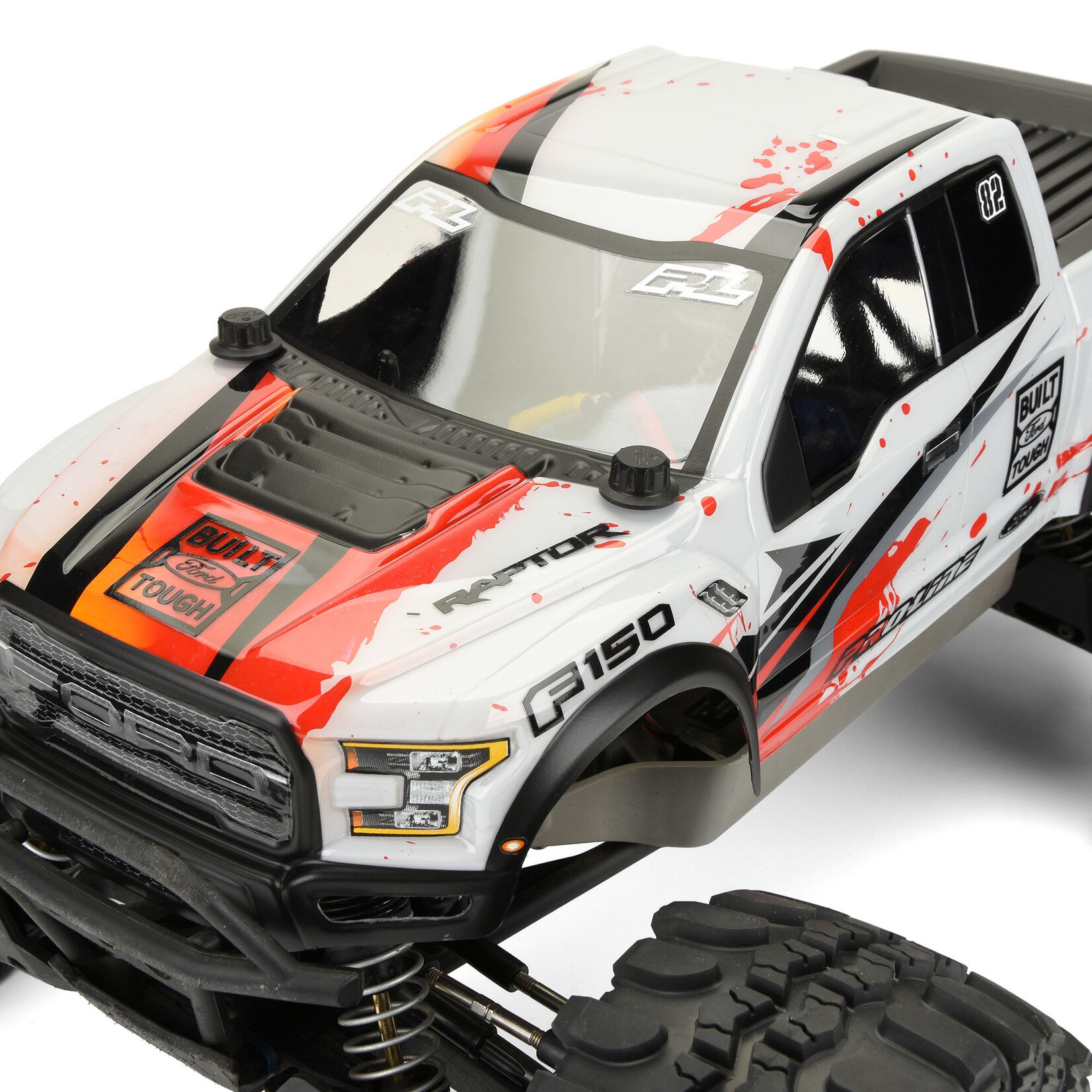 Pro-Line 1/10 2017 Ford F-150 Raptor Clear Body: Stampede