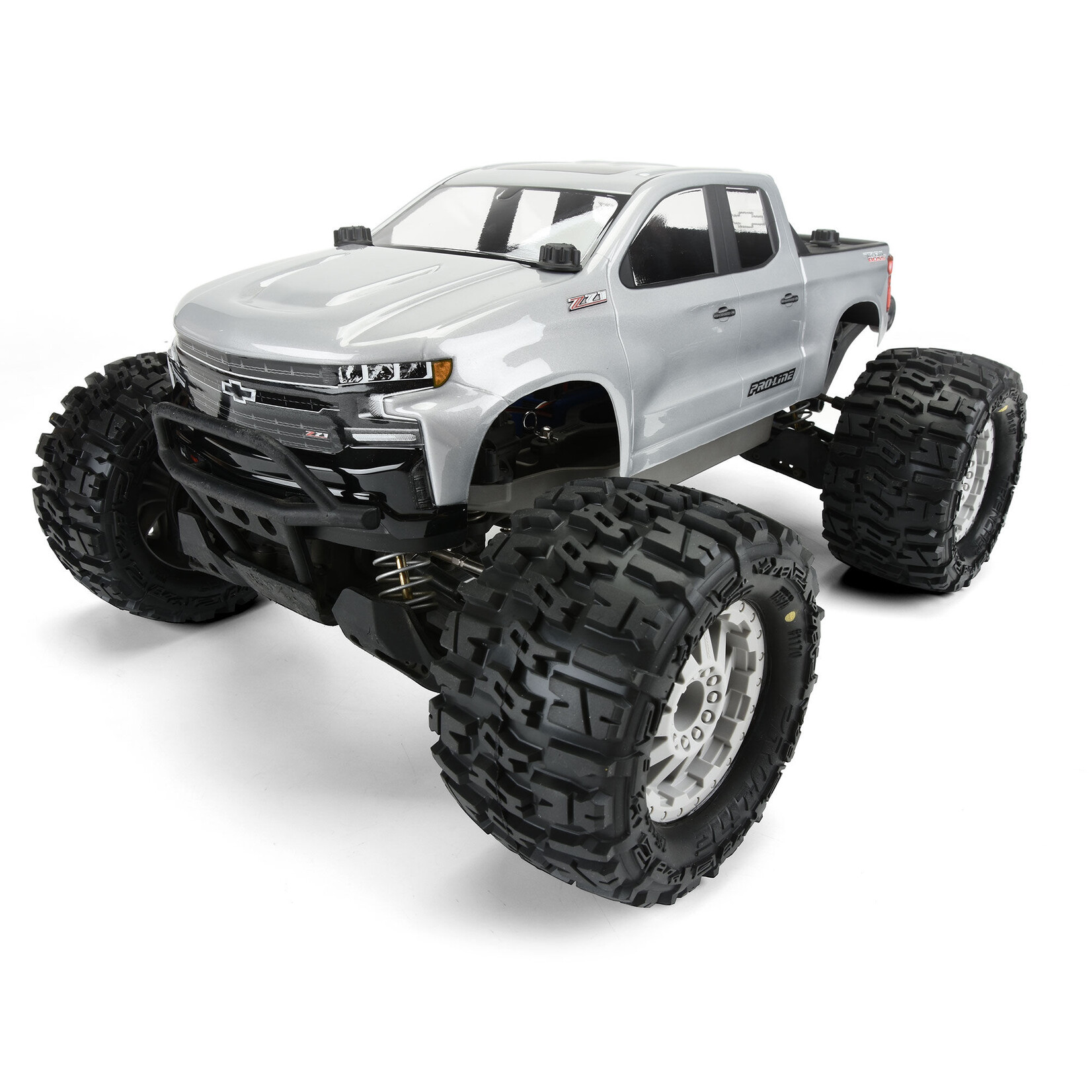 Pro-Line 1/10 2019 Chevy Silverado Z71 Trail Boss Clear Body: Stampede 4x4
