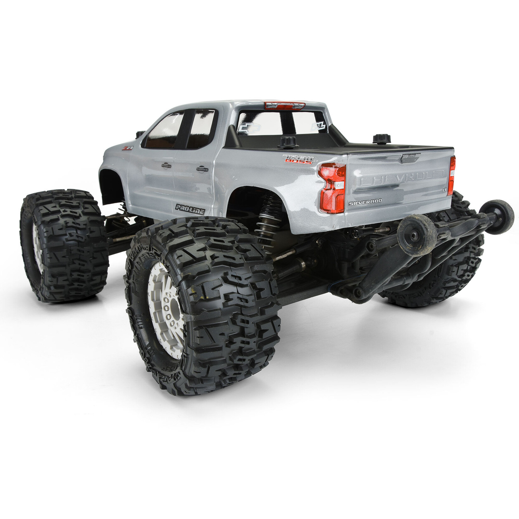 Pro-Line 1/10 2019 Chevy Silverado Z71 Trail Boss Clear Body: Stampede 4x4