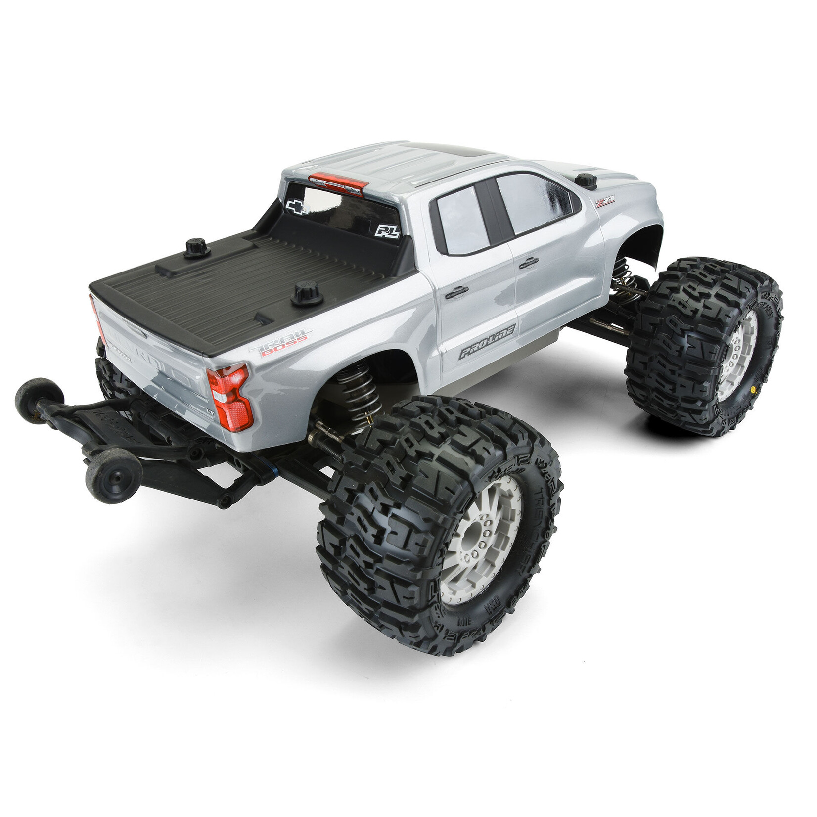 Pro-Line 1/10 2019 Chevy Silverado Z71 Trail Boss Clear Body: Stampede 4x4