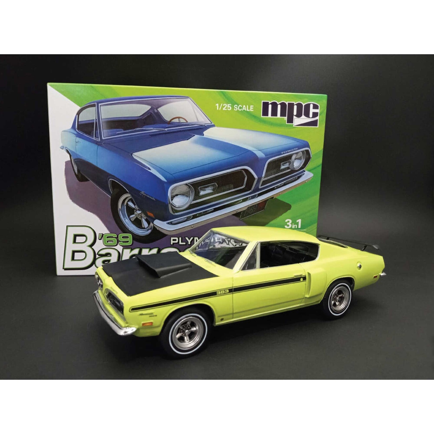MPC 1/25 1969 Plymouth Barracuda