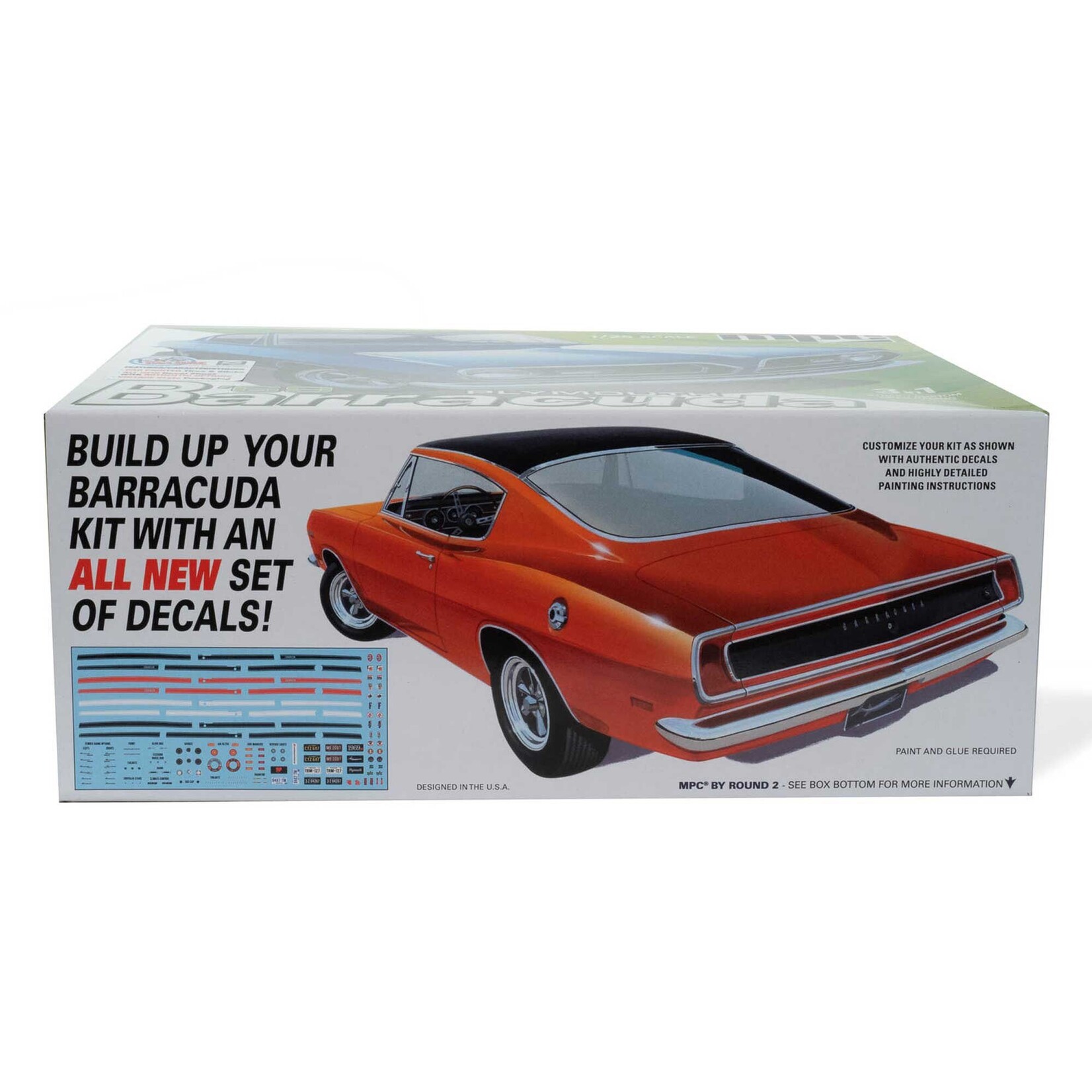 MPC 1/25 1969 Plymouth Barracuda