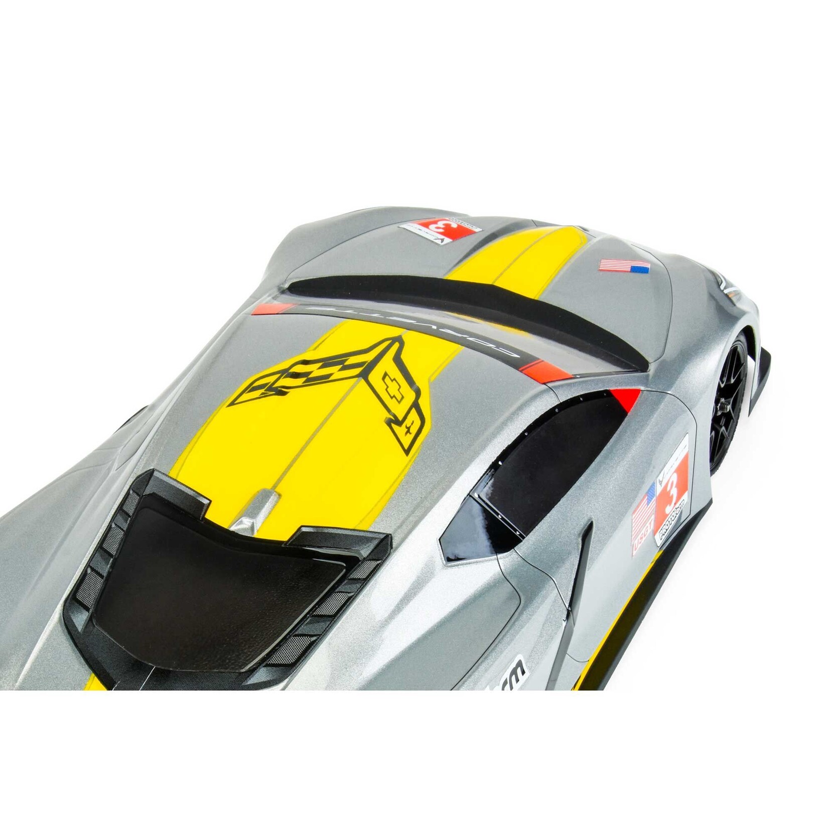 ProtoForm 1/10 Chevrolet Corvette C8 Clear Body: 190mm Touring Car