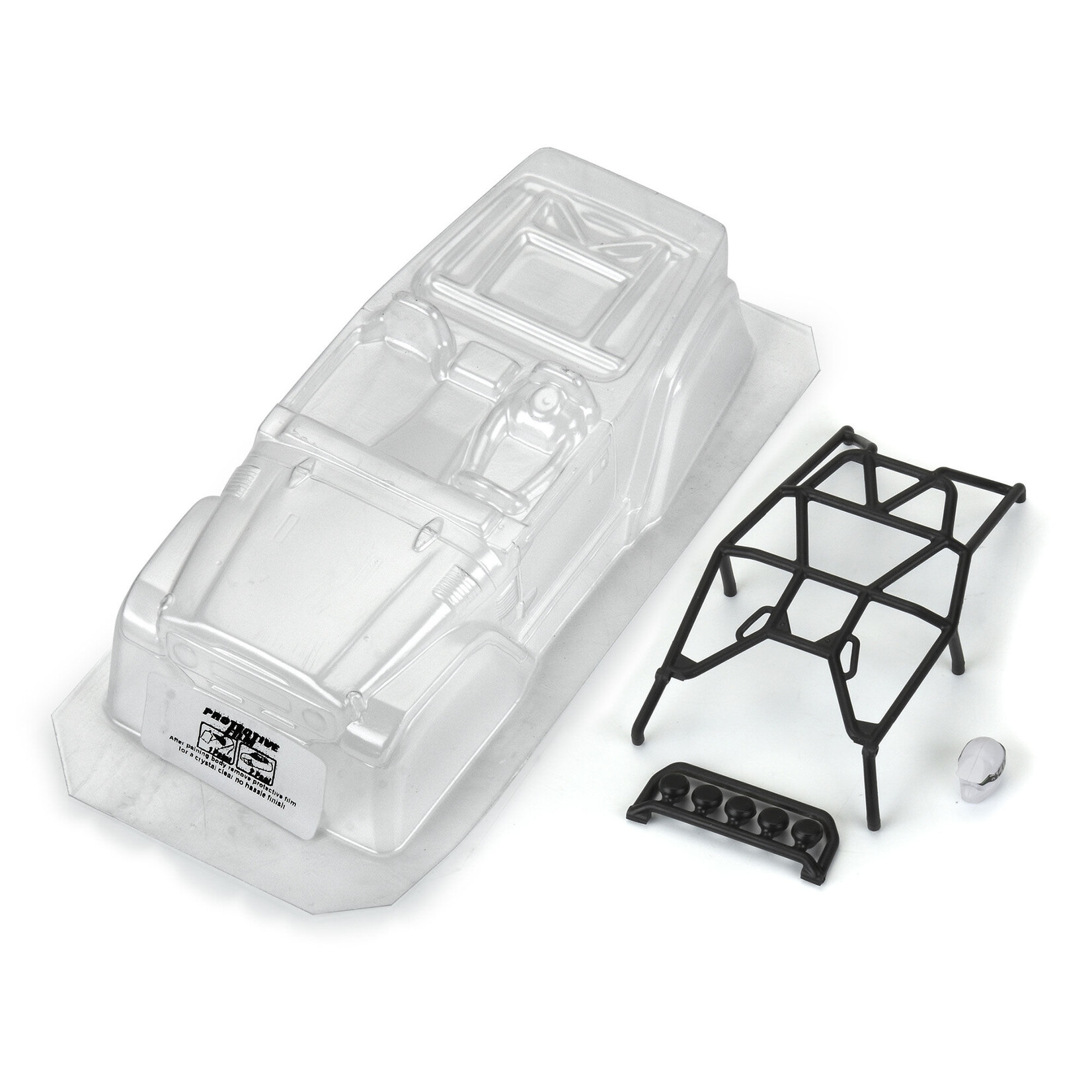 Pro-Line 1/24 1979 Toyota Land Cruiser FJ40 Clear Body with Trail Cage: SCX24
