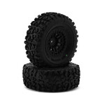 JConcepts Landmines 1.0" Pre-Mounted Tires w/Shuttle Wheels (2) (2.25”) (Green)
