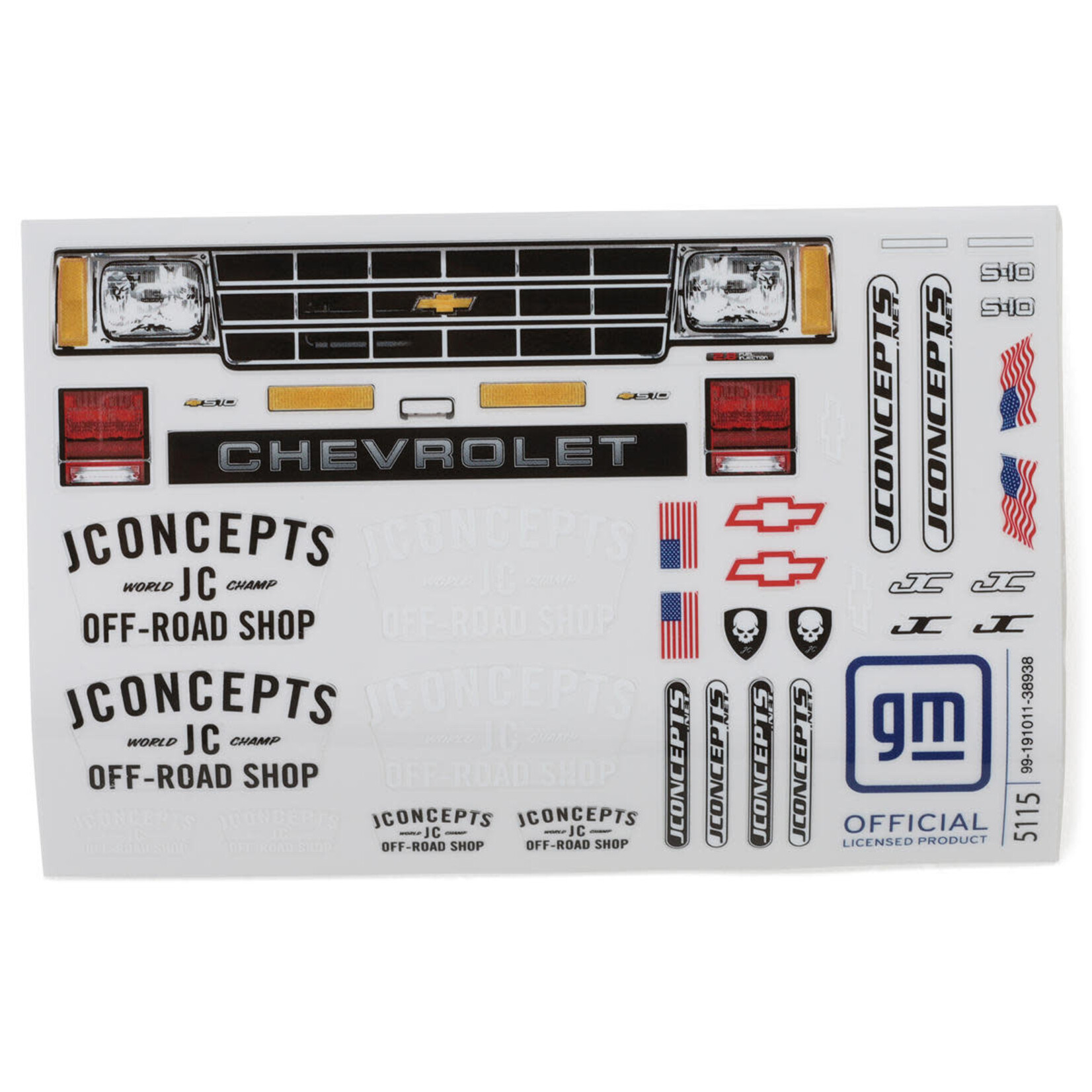 JConcepts 1990 Chevy S10 crawler body (Fits - SCX24)