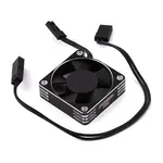 ProTek RC 35X35X10 Aluminum High Speed HV Cooling Fan (Silver/Black) - 21,000 rpm