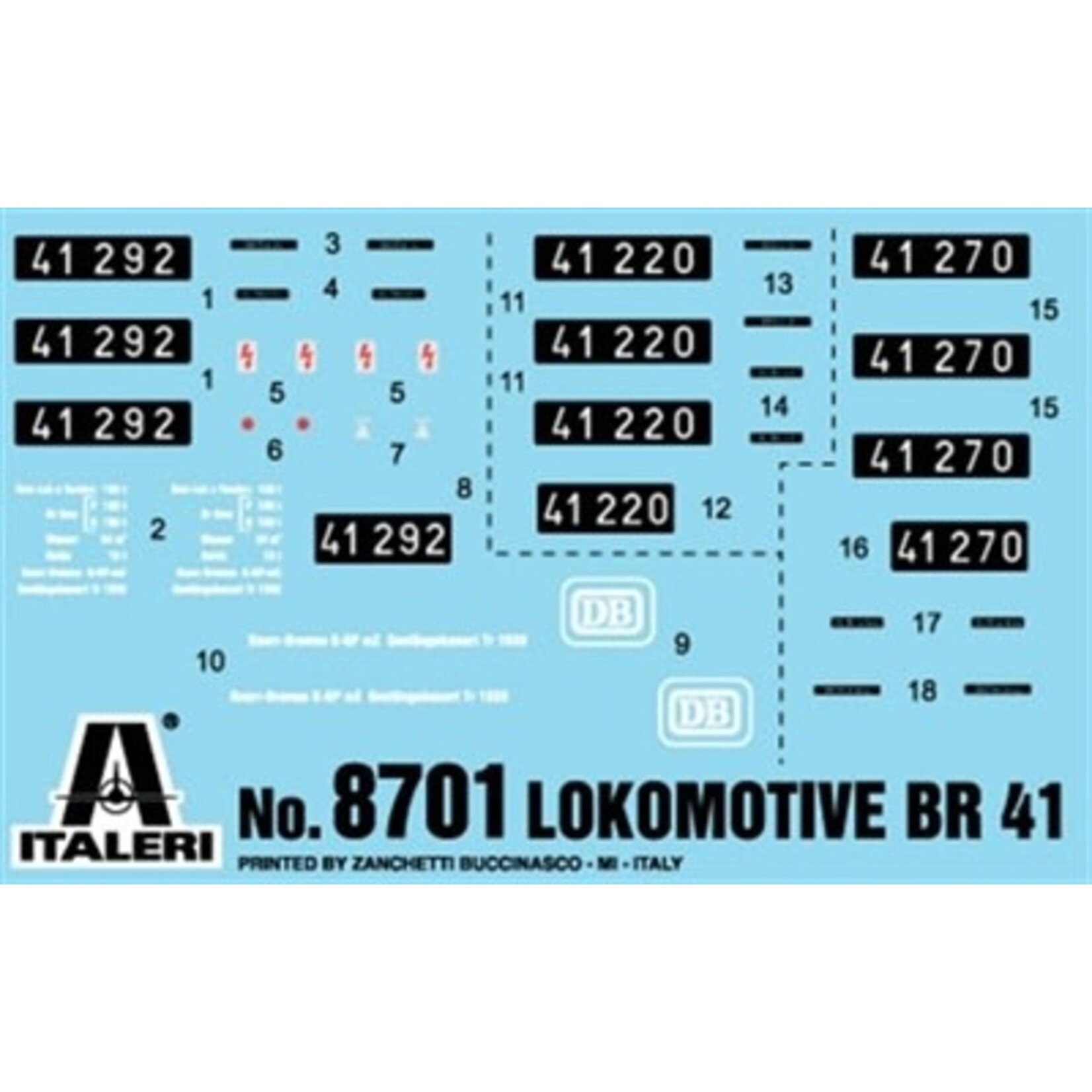 Italeri 1/87 Lokomotive BR41